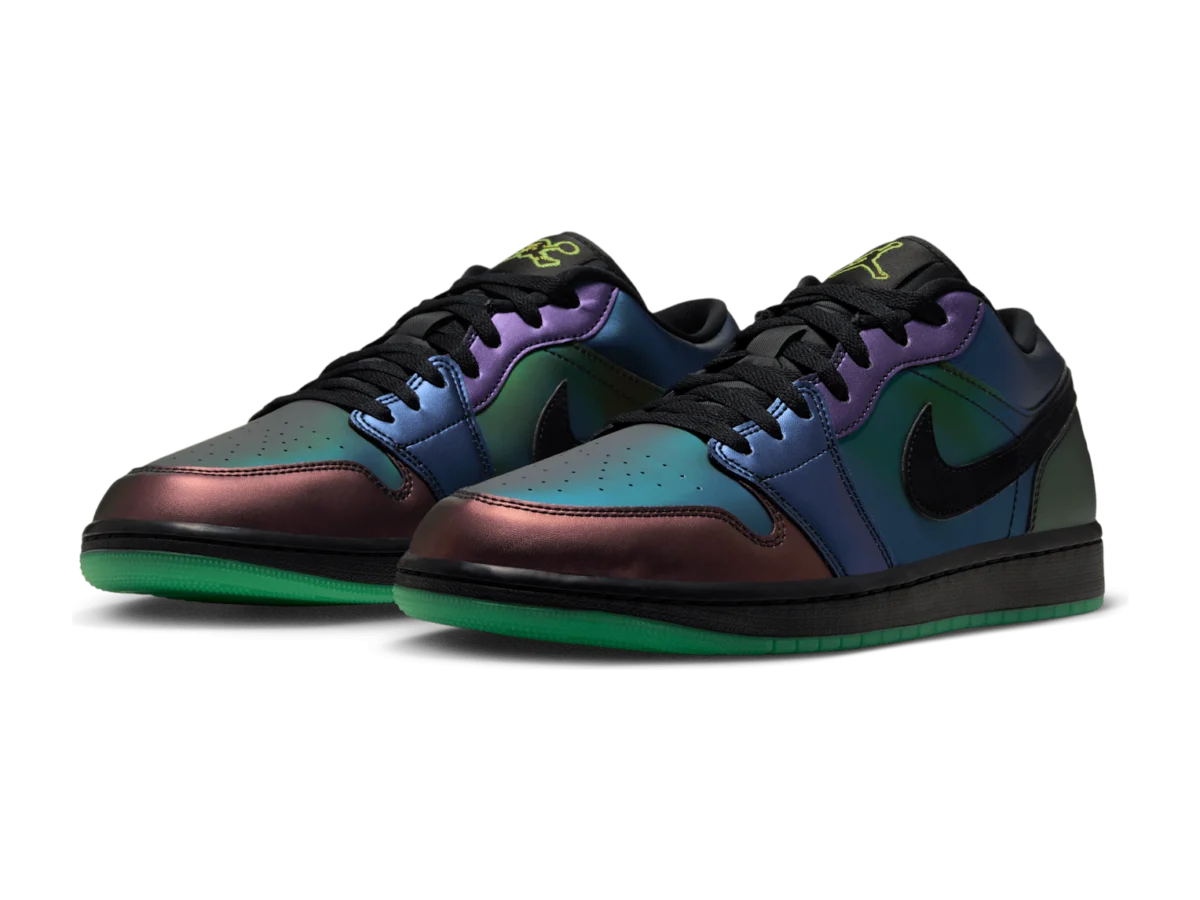 Pair of Air Jordan 1 Low SE Magic Ball sneakers