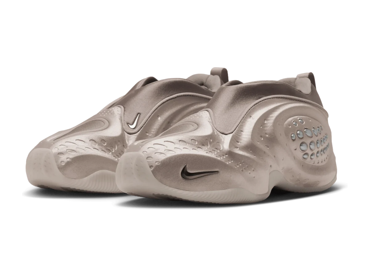 Pair of Women's Nike First Sight Shadow in Cream II and Enigma Stone